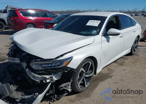 2018 Honda Accord Sport z USA, uszkodzony, nr VIN 1HGCV1F33JA164135